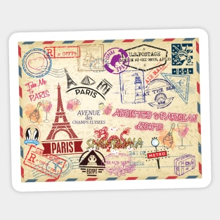 Addicted to Paris Sticker